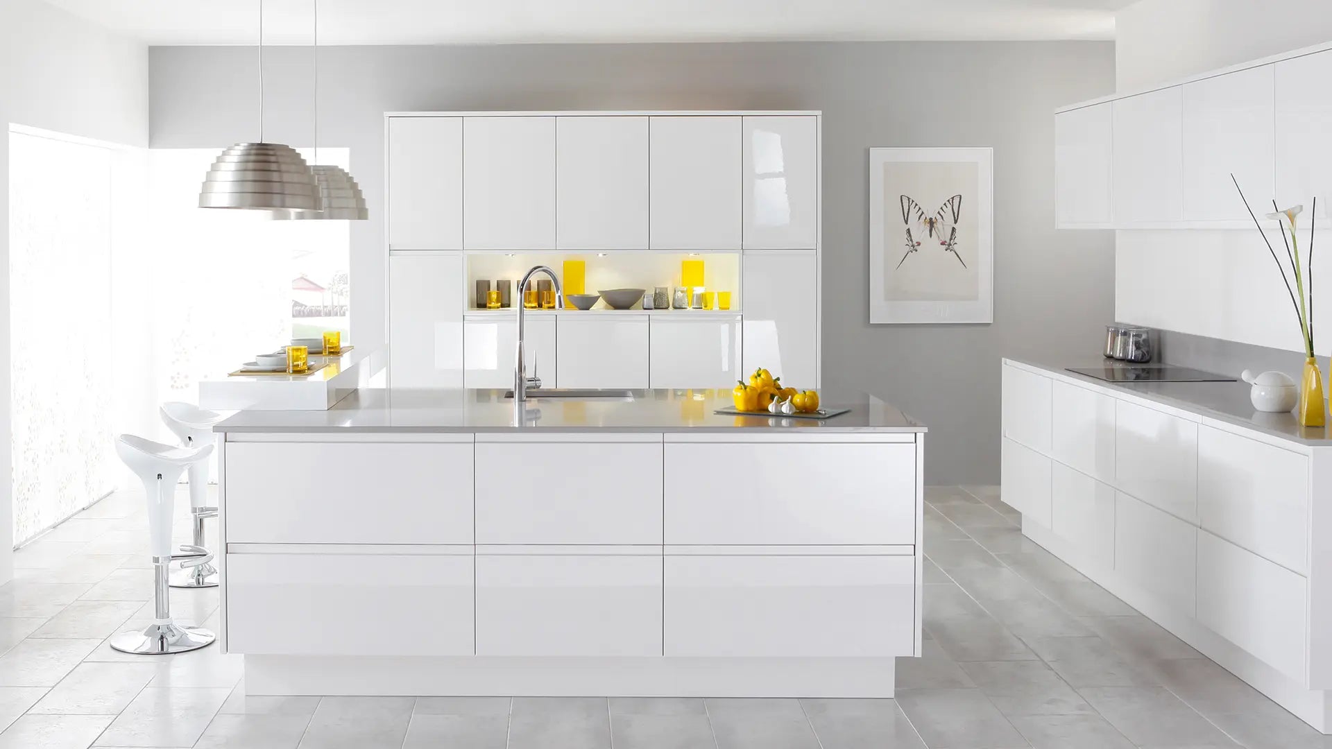ULTRAPAN luxury polymer panel - modern kitchen cabinets material