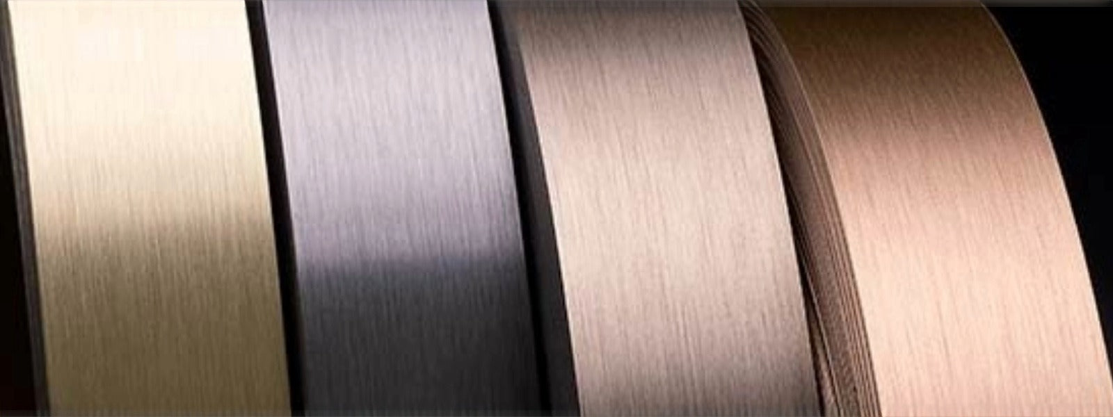 Metal edge banding