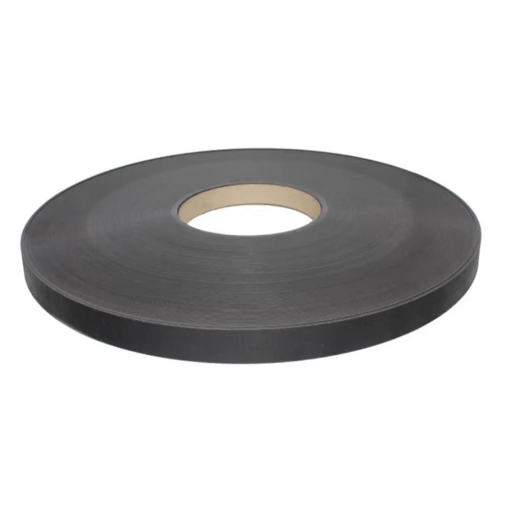 Preto Silk colored edge banding, designed to match Guararapes laminate, with a thickness range of 0.4mm to 1mm, lengths from 492ft to 600ft, and widths between 7/8" and 1-5/8".