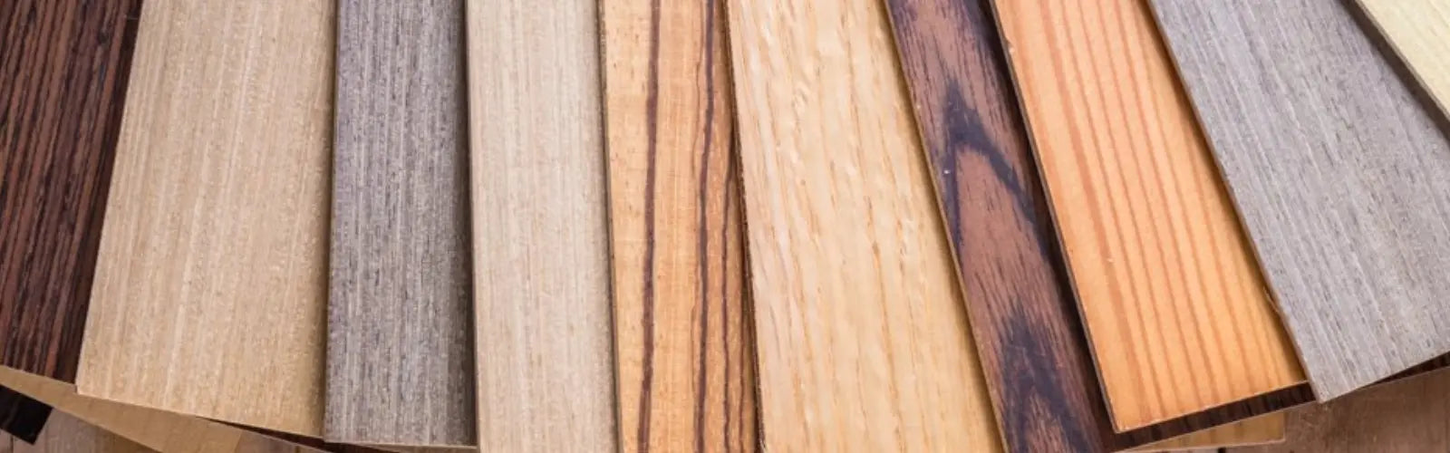 different type of wood veneer