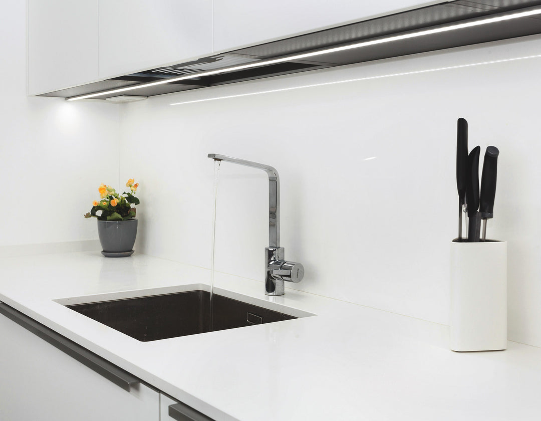 8685 snow white, kronospan white kitchen cabinets
