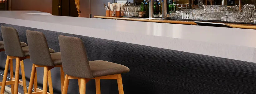 Formica Black Linework M3722 - DecoMetal Laminate Sheets