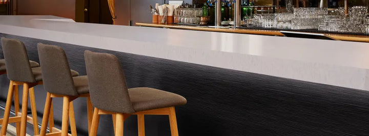 Formica Black Linework M3722 - DecoMetal Laminate Sheets
