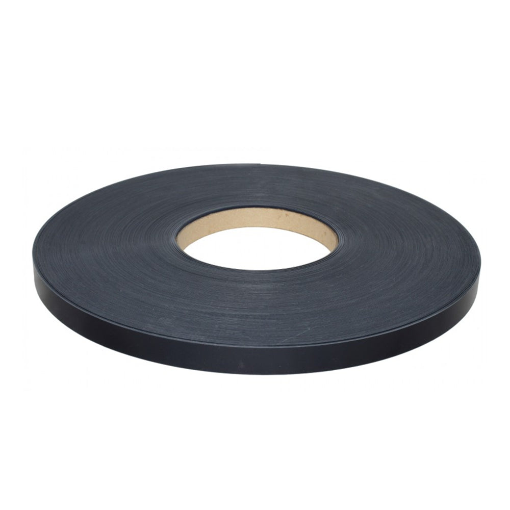 PVC edge banding roll, Egger U599 PT Indigo, thickness 0.4mm to 1mm, width 7/8" to 1.5/8", length 492ft to 600ft, in dark blue shade.