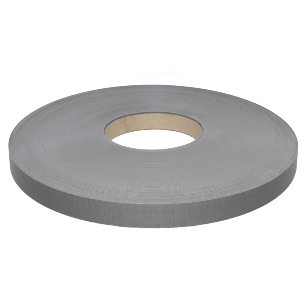 Edge band match for ANTRACITE LINEN GSX7R laminate - GSX7R Antracite Linen Salt International edgeband tape