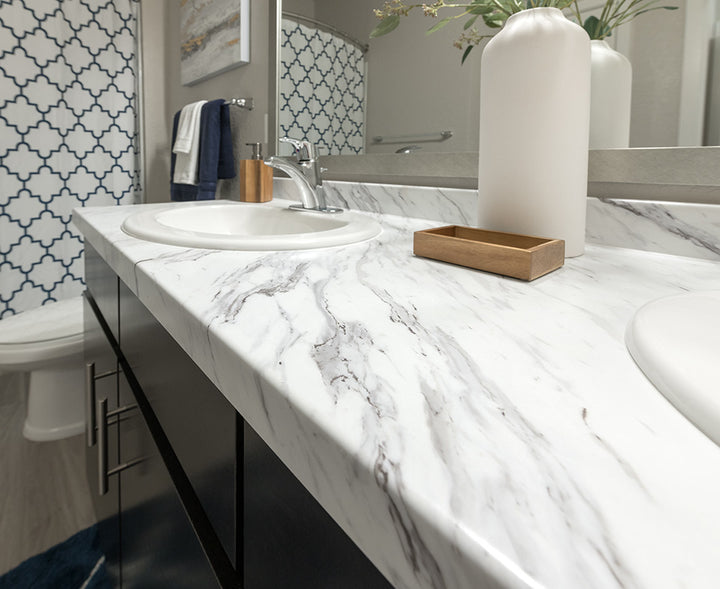 Wilsonart Calcutta Marble 4925 Laminate Sheets - Laminate Countertop