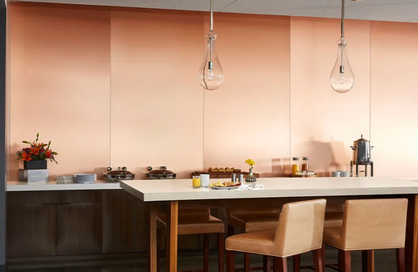 Formica Copper Stainless M9428 - DecoMetal Laminate Sheets